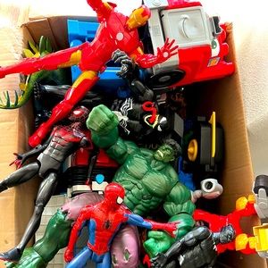 Disney and Marvel Super hero collection.